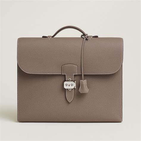 hermes sac a depeches briefcase